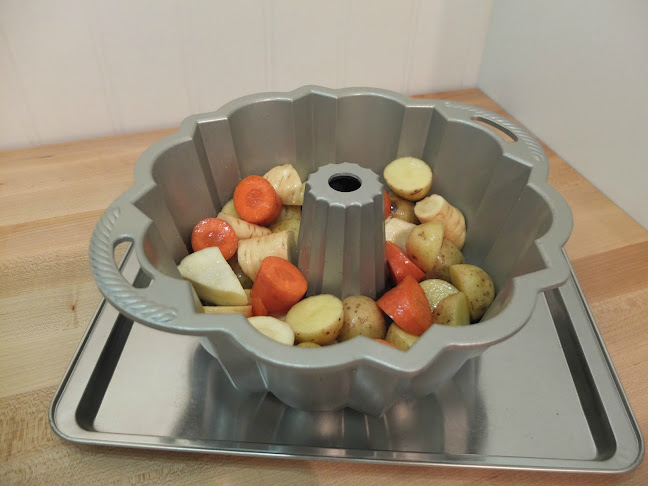Bundt® Pan Roasted Chicken & Vegetables - Nordic Ware