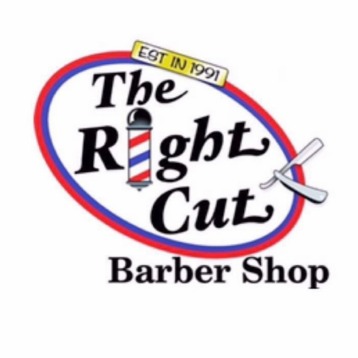 The Right Cut Barbershop logo