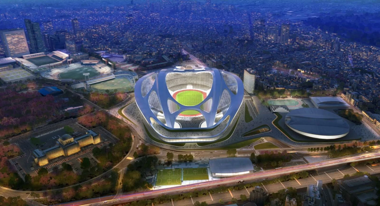 New National Stadium by Zaha Hadid