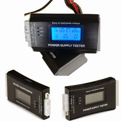 HDE ATX Digital Power Supply Tester for Computer Equipment