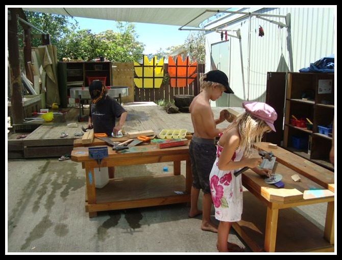 Tinkering Woodworking Area Preschool
