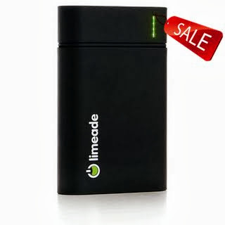External Battery Pack 18000mAh (Limeade Blast L180X) USB Charger with built-in Flashlight for iPhone 5, 4S, 4, iPad Mini, iPods; Samsung Galaxy S4, S3, S2, Note 2; HTC One, EVO, Thunderbolt, Incredible, Droid DNA; Motorola Moto X, ATRIX, Droid; Google Nexus 4 ; LG Optimus