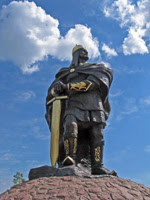 Памятник князю Малу в Коростене