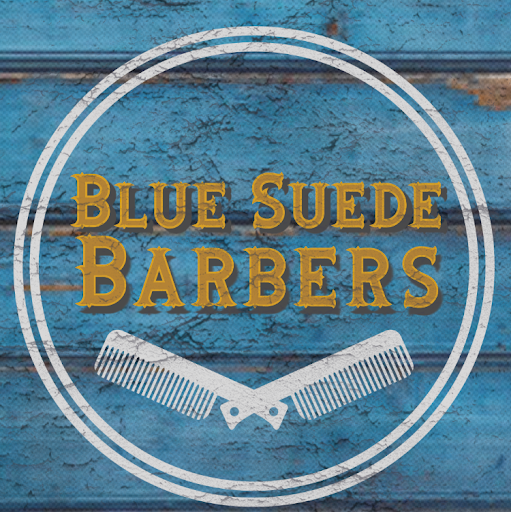 Blue Suede Barbers logo