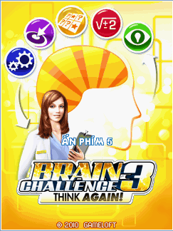 Brain Challenge 3 : Think Again [By Gameloft] (Tiếng Việt) BRC3