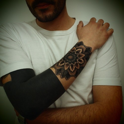 flower tattoos for men