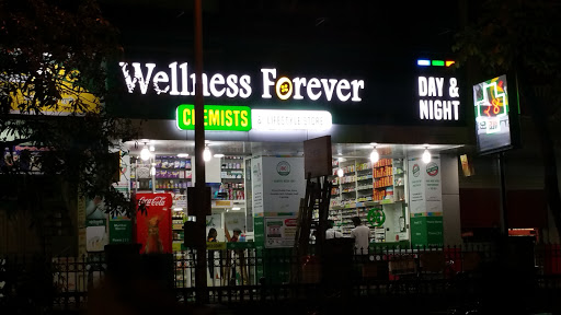 Wellness Forever 24 x7 Medical Shop, Acharya Atre Marg, Vijay Nagar, Siddhivinayak Society, Vartak Nagar, Thane West, Thane, Maharashtra 400606, India, Chemist, state MH