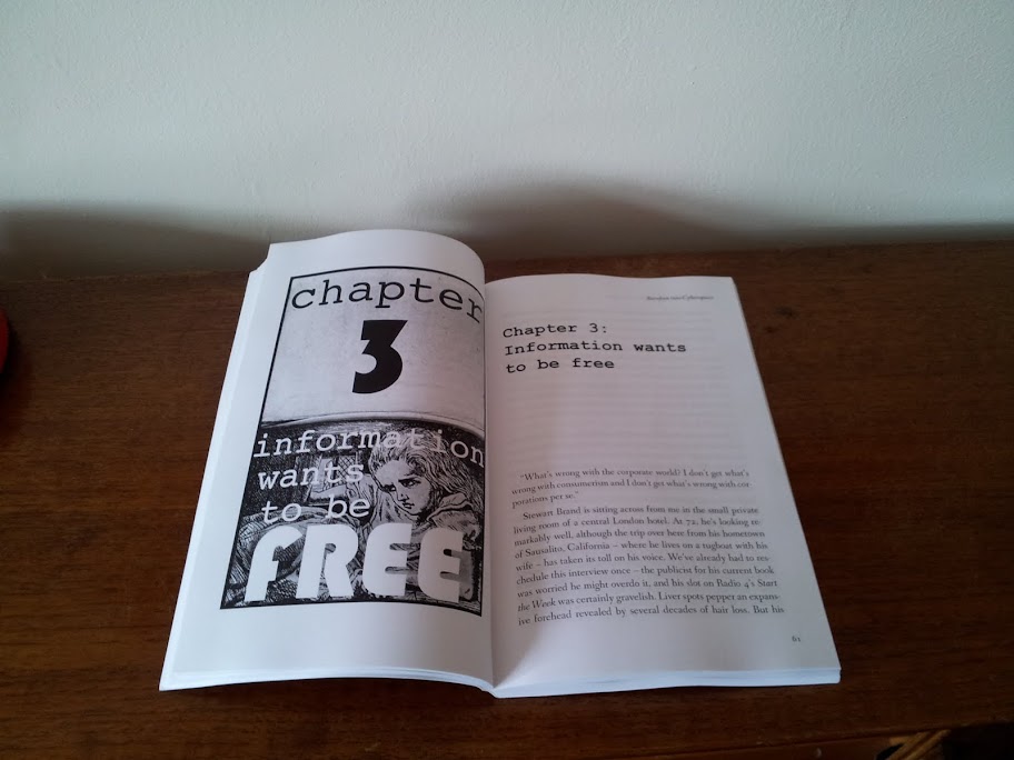 Proof copy of Barefoot into Cyberspace
