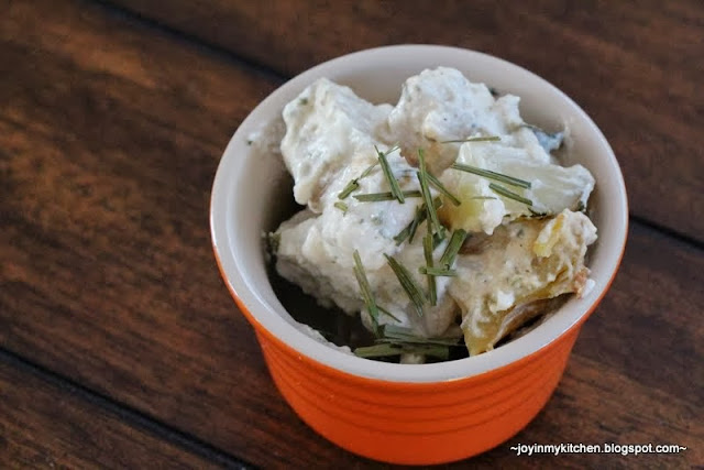 Finding Joy in My Kitchen: Crockpot Ranch Potato Salad