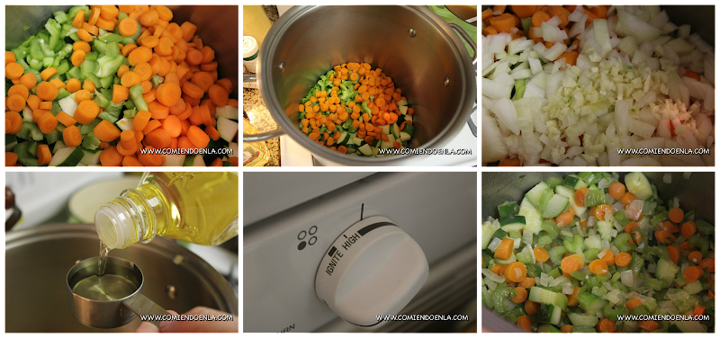 Cómo preparar una rica sopa de vegetales