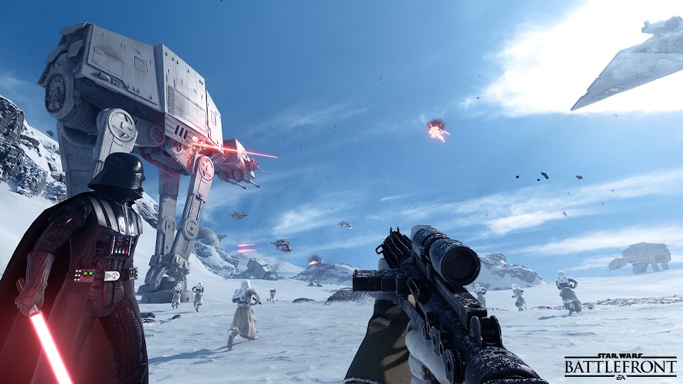 Darth Vader in Star Wars: Battlefront