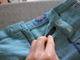 How to Sew a Hook and Eye