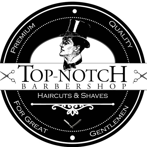 TOP-NOTCH BARBERSHOP logo