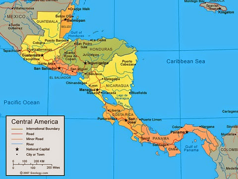 Lagos de América Central - América Central