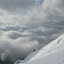 Innsbruck im  Nebel