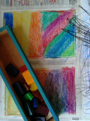 Manualidad: Tabla de Dibujos con Crayones y Pintura Negra/Scratchboard for  Kids – Una Vida Simple