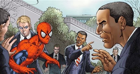Barack Obama apareció en un anime y eso no es todo Spider-man-obama_1773899c