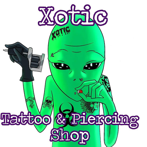 Xotic Tattoo Shop logo