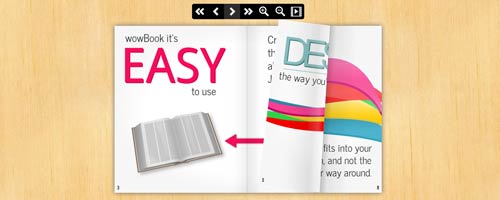 WowBook – jQuery Flip book engine