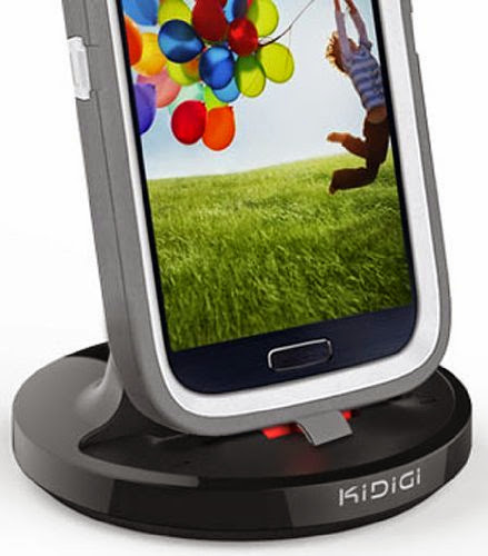  KiDiGi RUGGED CASE CHARGER SYNC CRADLE DOCK FOR SAMSUNG GALAXY EXHIBIT T599