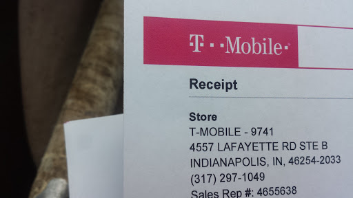Cell Phone Store «T-Mobile», reviews and photos, 4557 Lafayette Rd b, Indianapolis, IN 46254, USA
