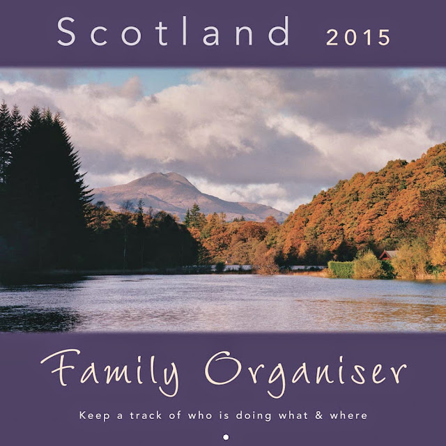 Scotland Family Organiser 2015 Wall Calendar