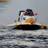 Ahmed Al Hameli of UAE of the Team Abu Dhabi at UIM F1 H2O Grand Prix of Ukraine.