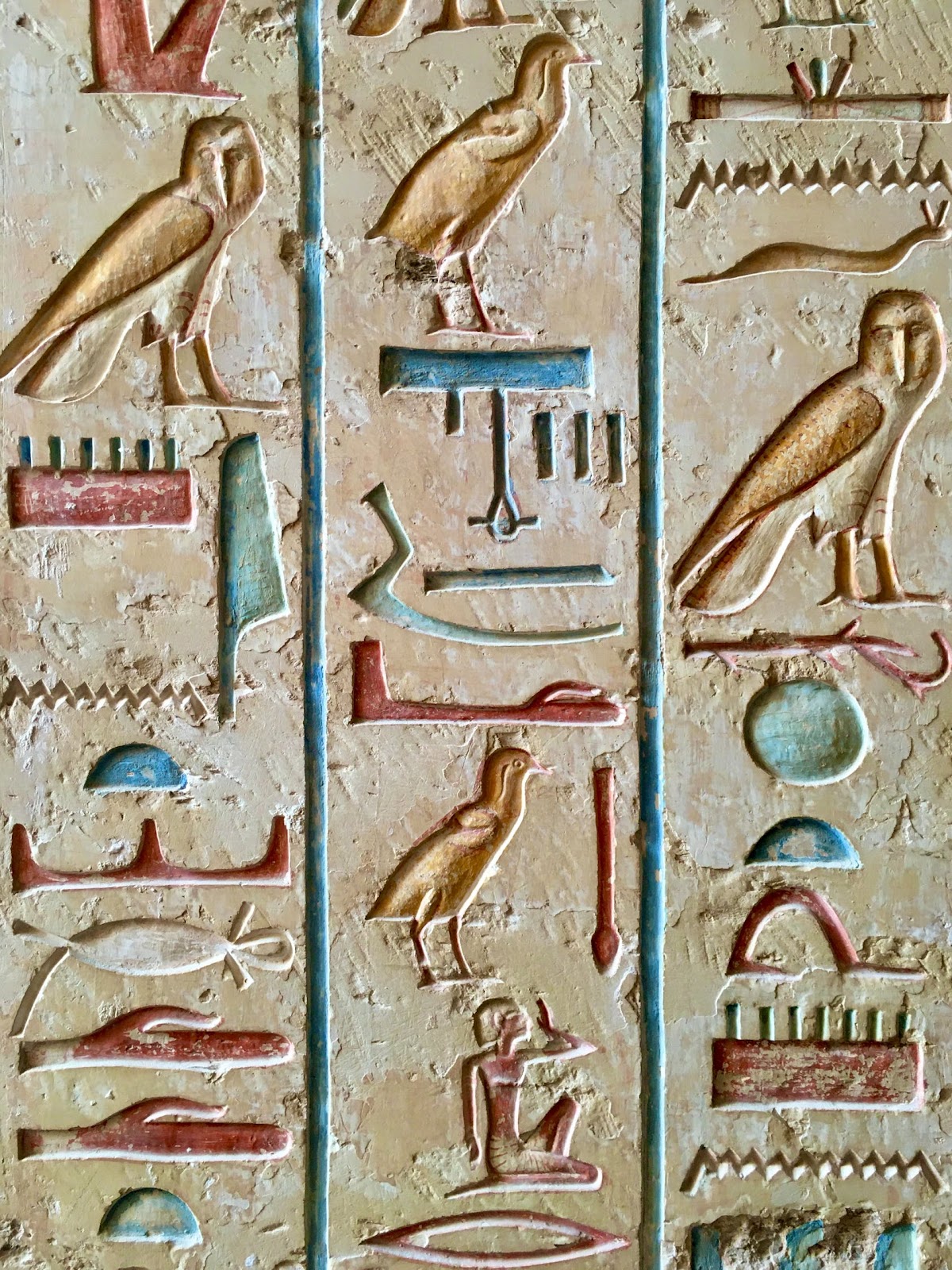 Egyptian Symbols representing physical strength 