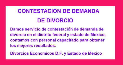 DIVORCIO INCAUSADO, Cto. Circunvalación Pte. 21, Cd. Satélite, 53100 satelite, Méx., México, Gestión de divorcios | EDOMEX