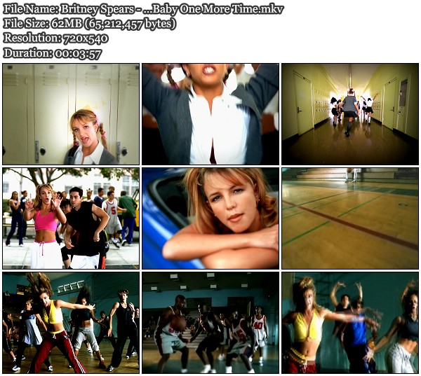 Britney Spears Baby One More Time HD