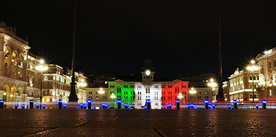 Trieste notte tricolore