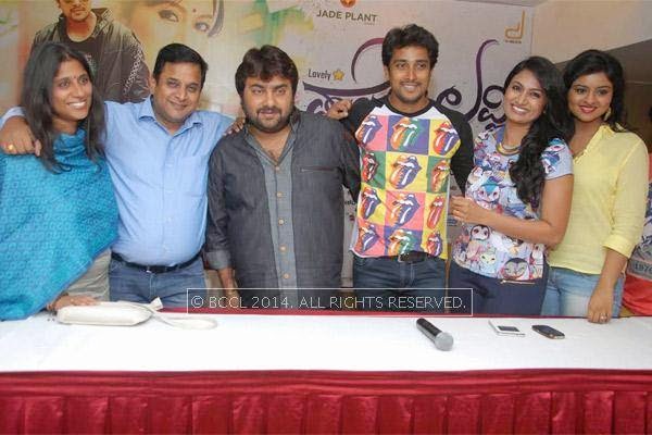 The cast and crew of Fair and Lovely at the press meet of Fair and Lovely held in Bangalore. 