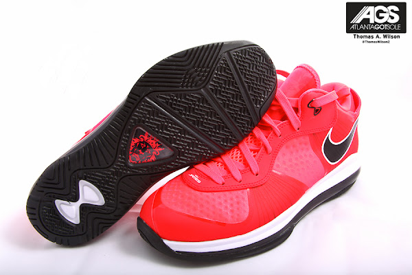 Next in Line Detailed Look at Upcoming LeBron 8 Low 8220Solar Red8221