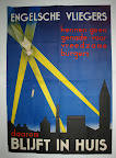 Propaganda poster uit WO2. Collectie E. Heijink