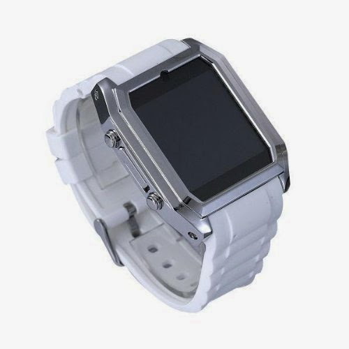  2013 New style Male and female Wristwatch Mini Smart Child watch Smallest Hd camera Mobile phone TW206 Ultrathin (White)