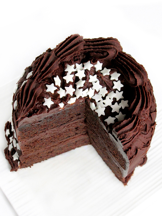 Triple chocolate miniature mud cake recipe tinascookings.blogspot.com