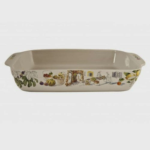  Gien Provence Large Rectangular Baker