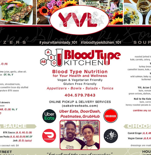 YVL Blood Type Kitchen logo