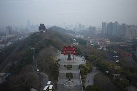 view of Wuhan from tower