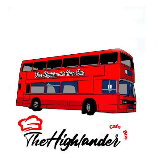 The Highlander Cafe Bus logo