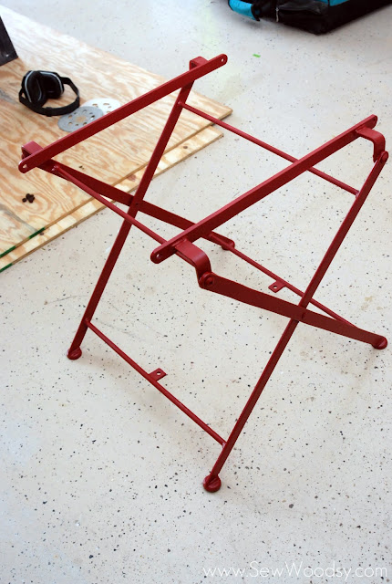 Restored Wood Side Table