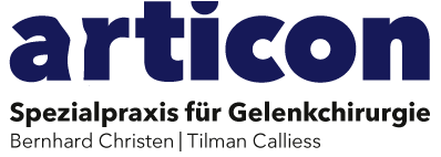 articon, Spezialpraxis für Gelenkchirurgie, Dr. Bernhard Christen, PD Dr. Tilman Calliess logo