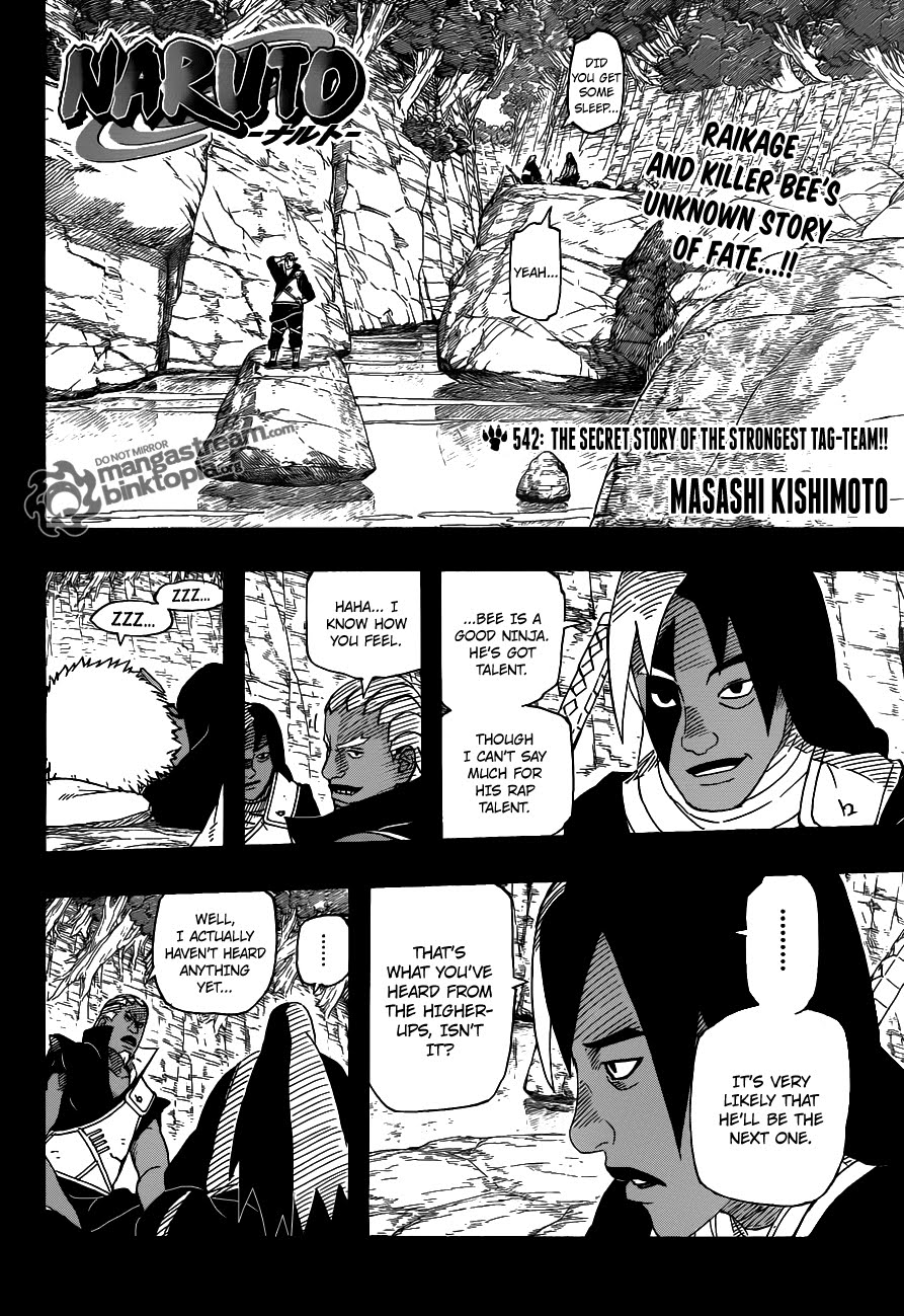Naruto Shippuden Manga Chapter 542 - Image 02