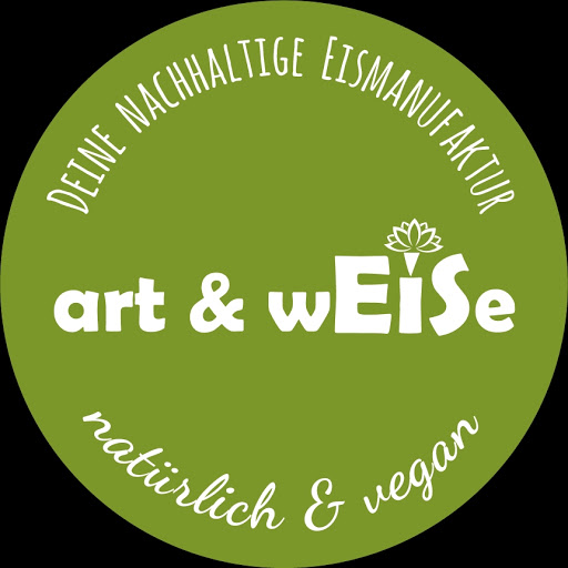 Eiscafé art & wEISe logo