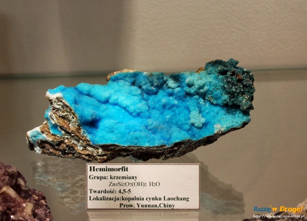 Muzeum Minerałów w Świętej Katarzynie - kamień hemimorfit