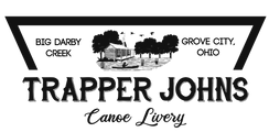 Trapper John's Canoe Livery logo