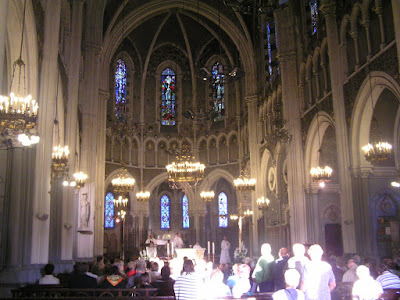 inside Upper Basilica