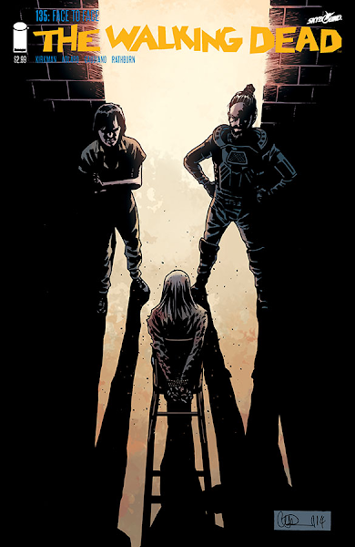 The Walking Dead comic issue #135 cover