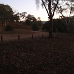 Road past Log Bridge Creek Camping area