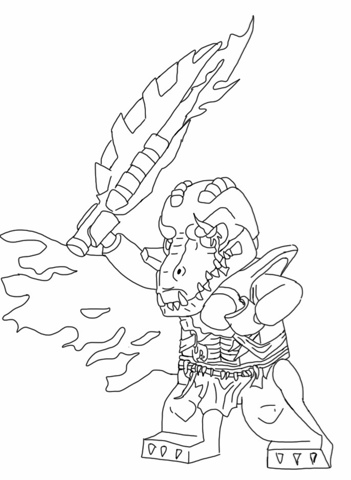 Lego Chima Coloring Pages Fantasy Coloring Pages